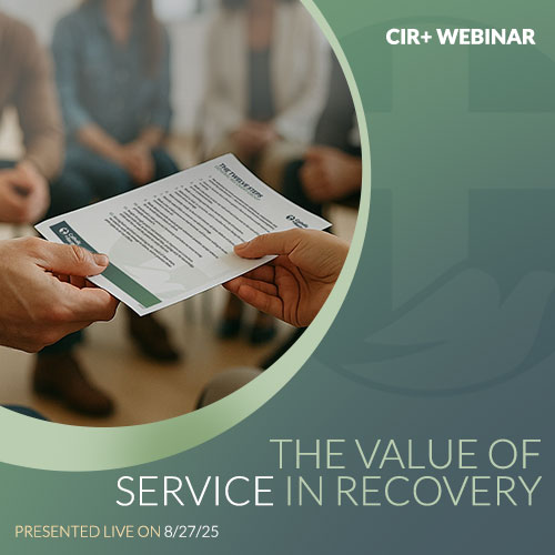 The Value of Service in Recovery